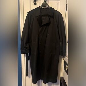 Men's Black Double-Breasted Coat. Stafford
46 regular